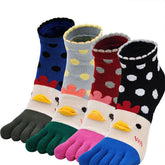 Cute Chick Toe Socks - 4 Pairs