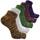 Mixed Colors Ankle Socks for Men - 5 Pairs
