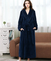 Womens Plush Robes Soft Bathrobe for Ladies