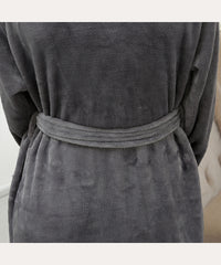 Long Bath Robe Womens Plush Soft Fleece Pajamas Sleepwear