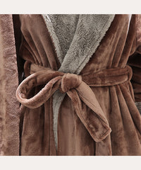 Women Fleece Long Warm Soft Plush Robes for Winter