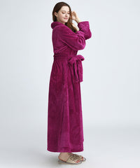 Long Soft Robes for Women Winter Warm Bathrobes