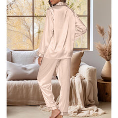 Silk Pajamas Set for Women Home Clothes