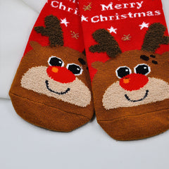 Christmas Crew Socks - 5 Pairs