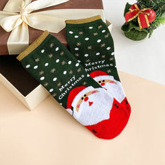 Christmas Crew Socks - 5 Pairs