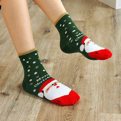 Christmas Crew Socks - 5 Pairs