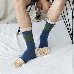 Athletic Crew Toe Socks for Men - 5 Pairs