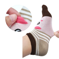 Cute Animal Design Socks for Women - 4 Pairs