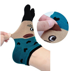 Cute Animal Design Socks for Women - 4 Pairs